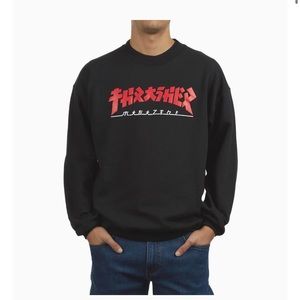 Thrasher “Godzilla” crew neck